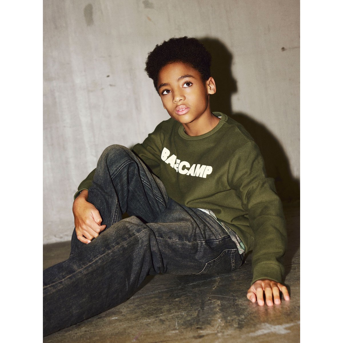 Sweat-Shirt vert - olive night1, NAME IT