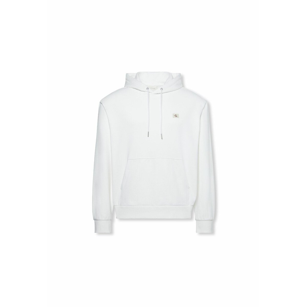 Sweat fermé à capuche blanc, CALVIN KLEIN JEANS