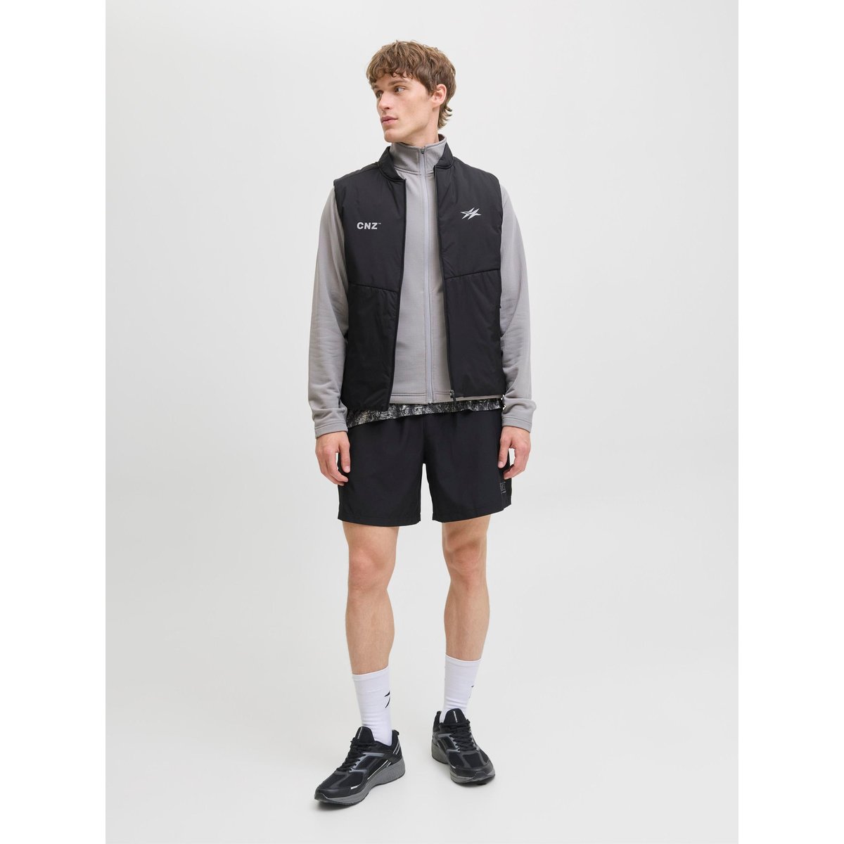 Gilet noire - black, JACK & JONES