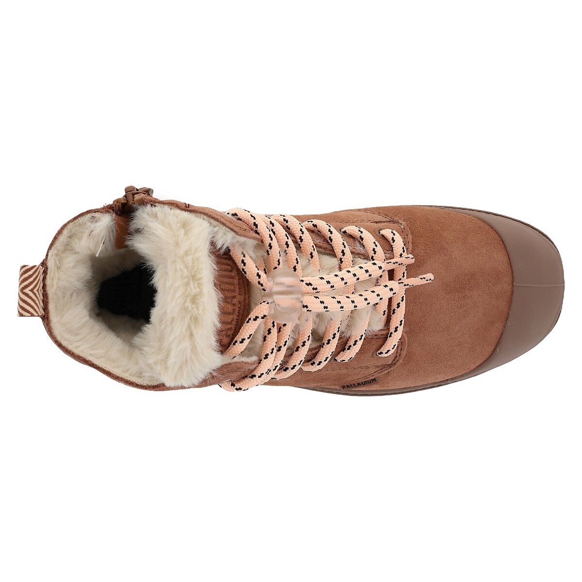 Botins de INVERNO FORRADOS PAMPA HI ZIP WOOL castanho, PALLADIUM