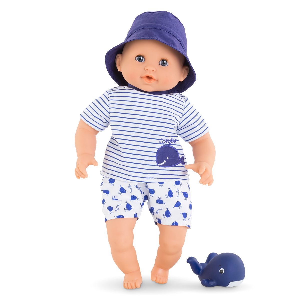 Poupon Bébé Bain Marin bleu, COROLLE