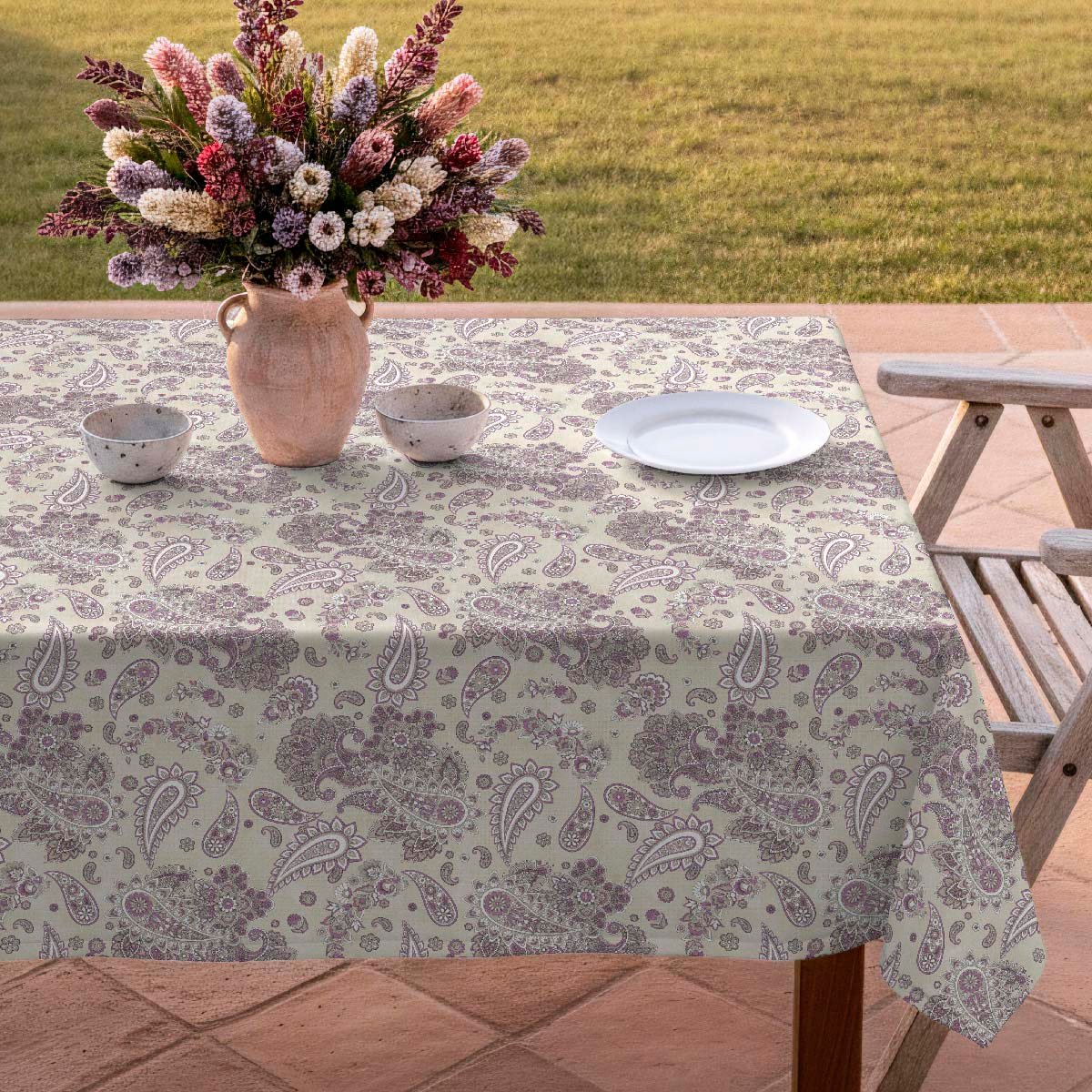 Nappe anti-taches Levilla - 100% coton - rose, NAF NAF HOME