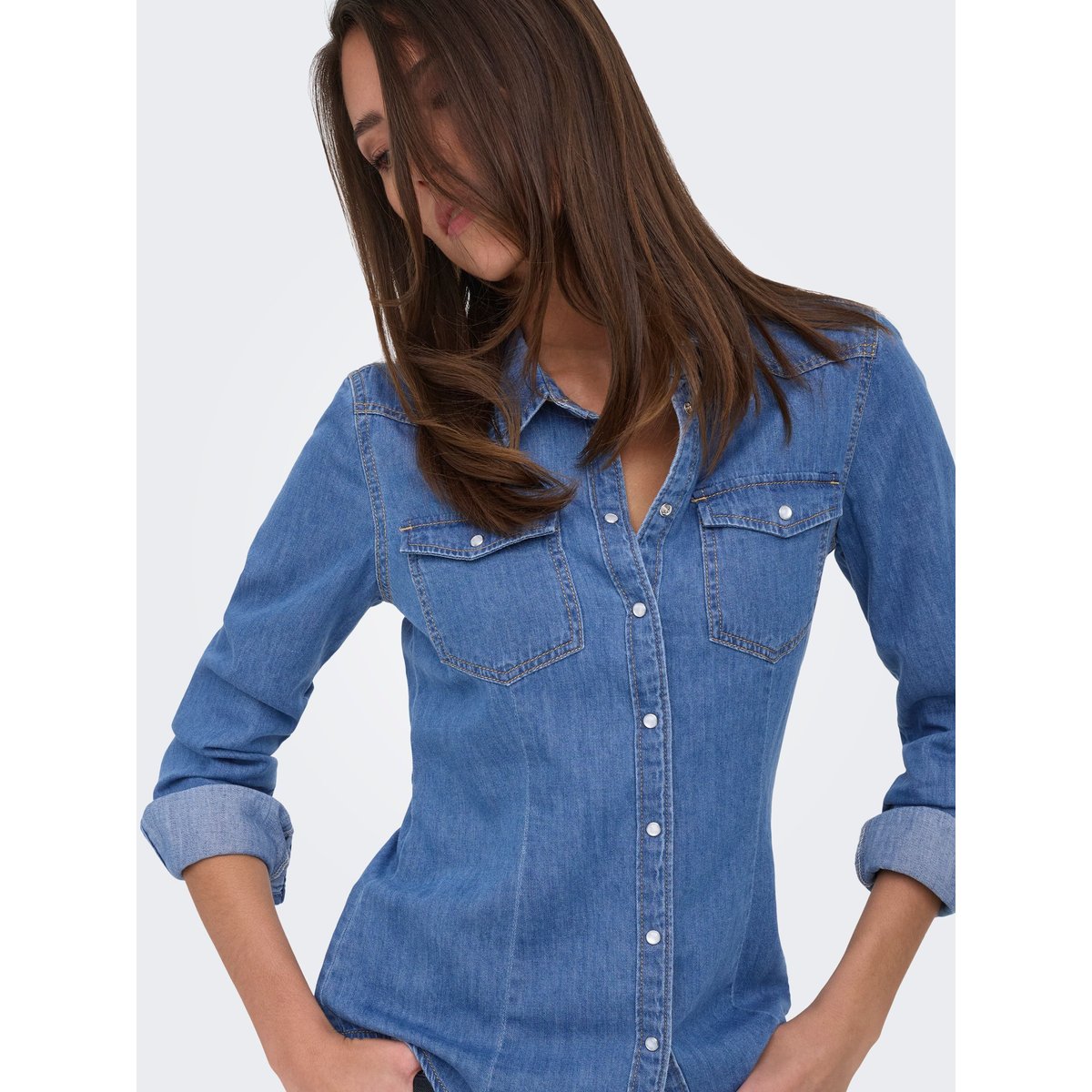 Chemise medium blue denim, JDY
