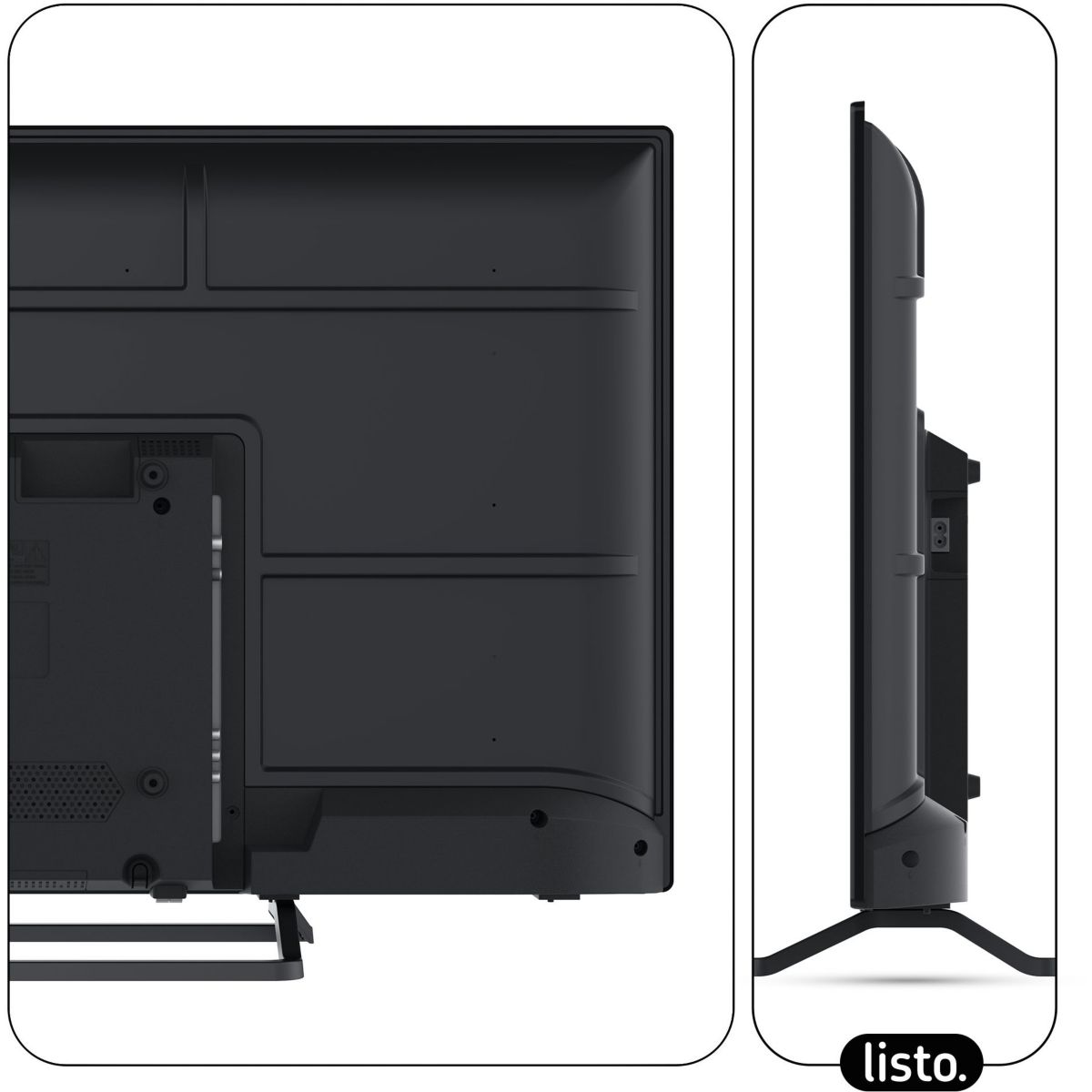 TV LED 40FHD036 (2022) 40" (101 cm) couleur unique, LISTO