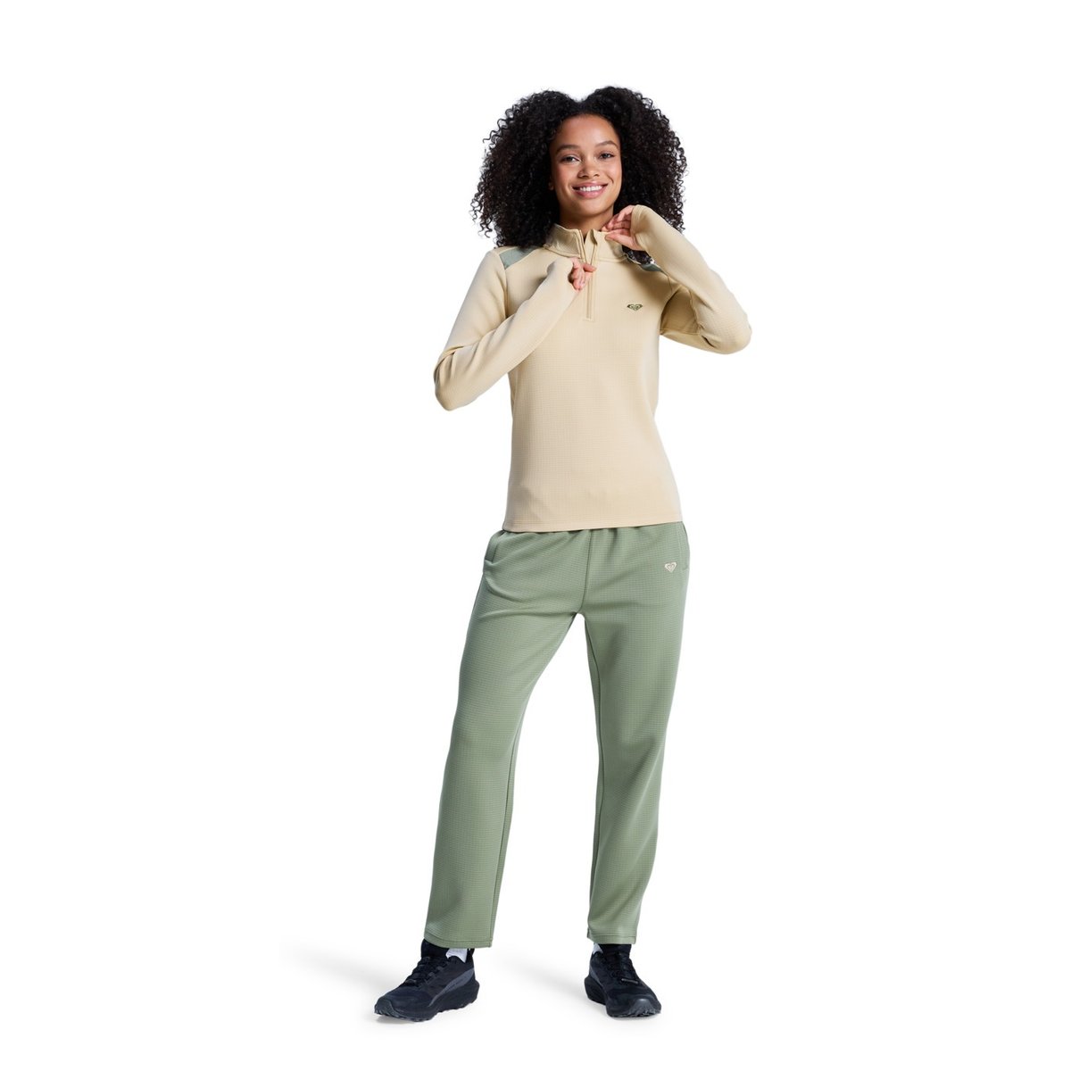 Haut à manches longues respirant BOUNDLESS SPIRIT TECH. beige pebble, ROXY