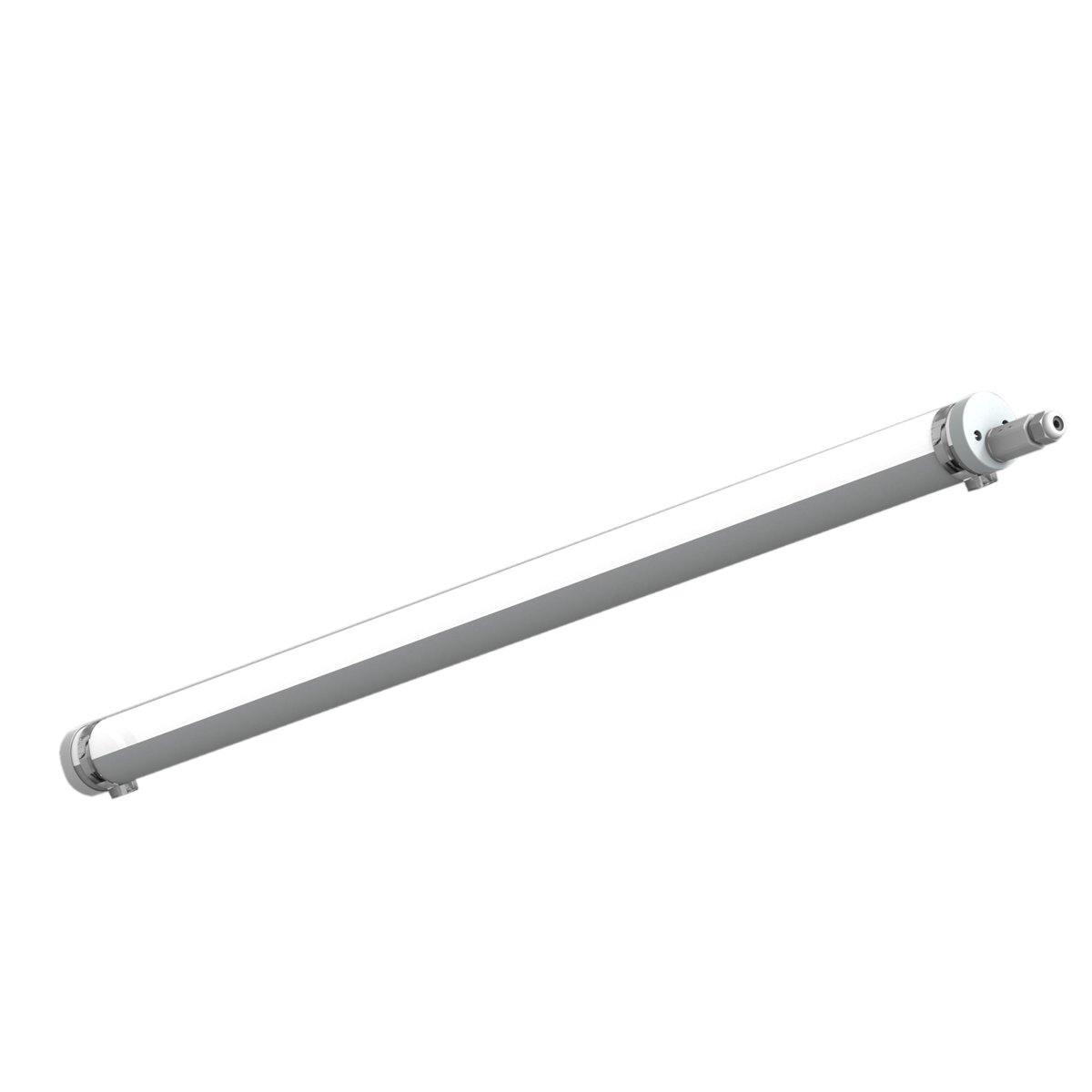Réglette LED en polycarbonate, NELAS blanc, INSPIRE