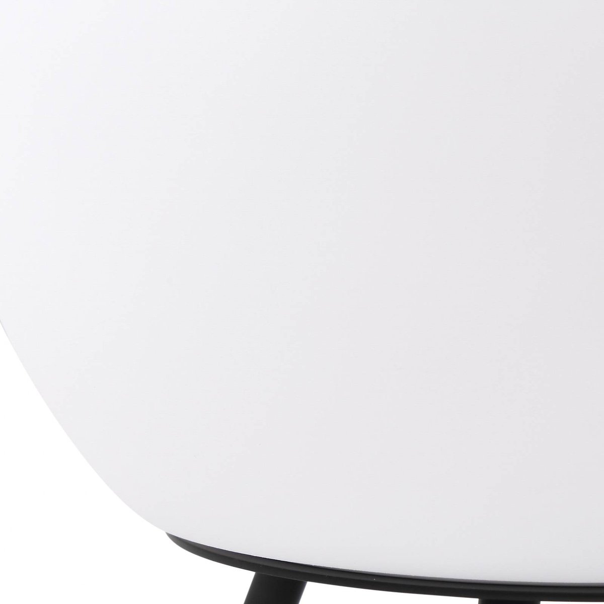 Luminaire de terrasse moderneLED, Aurilia blanc, noir, LINDBY