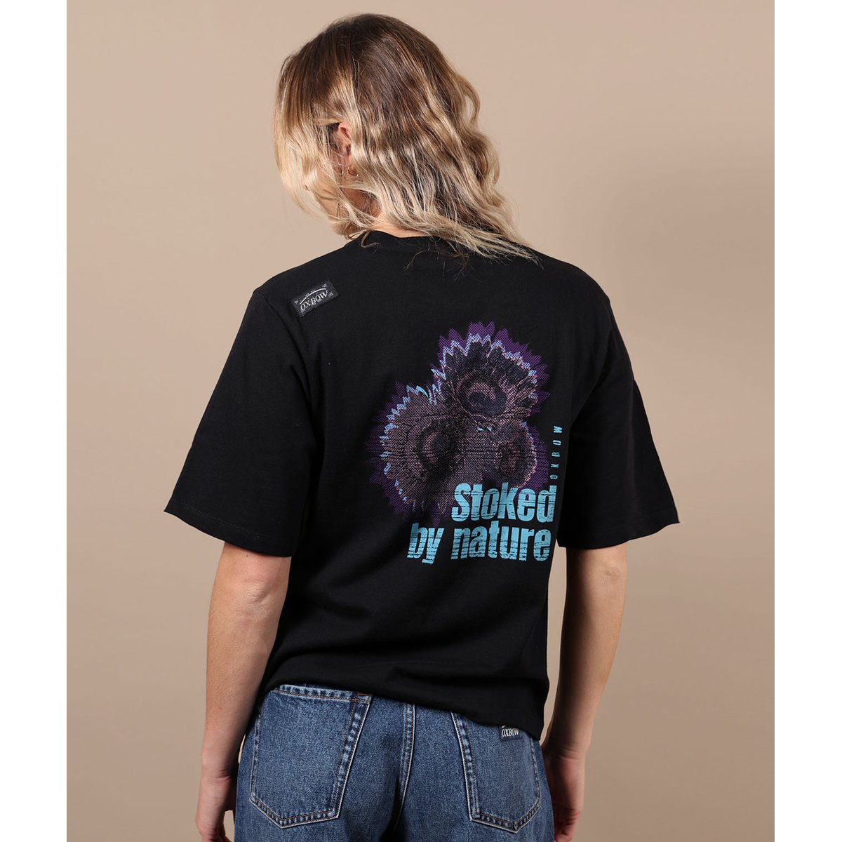 Tee-shirt manches courtes NATURE black, OXBOW