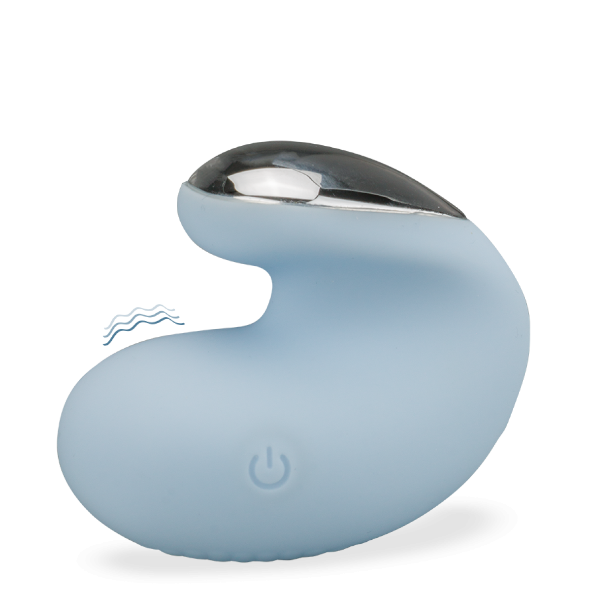 Stimulateur clitoridien ergonomique 9 modes Whispa bleu, LOVE AND VIBES