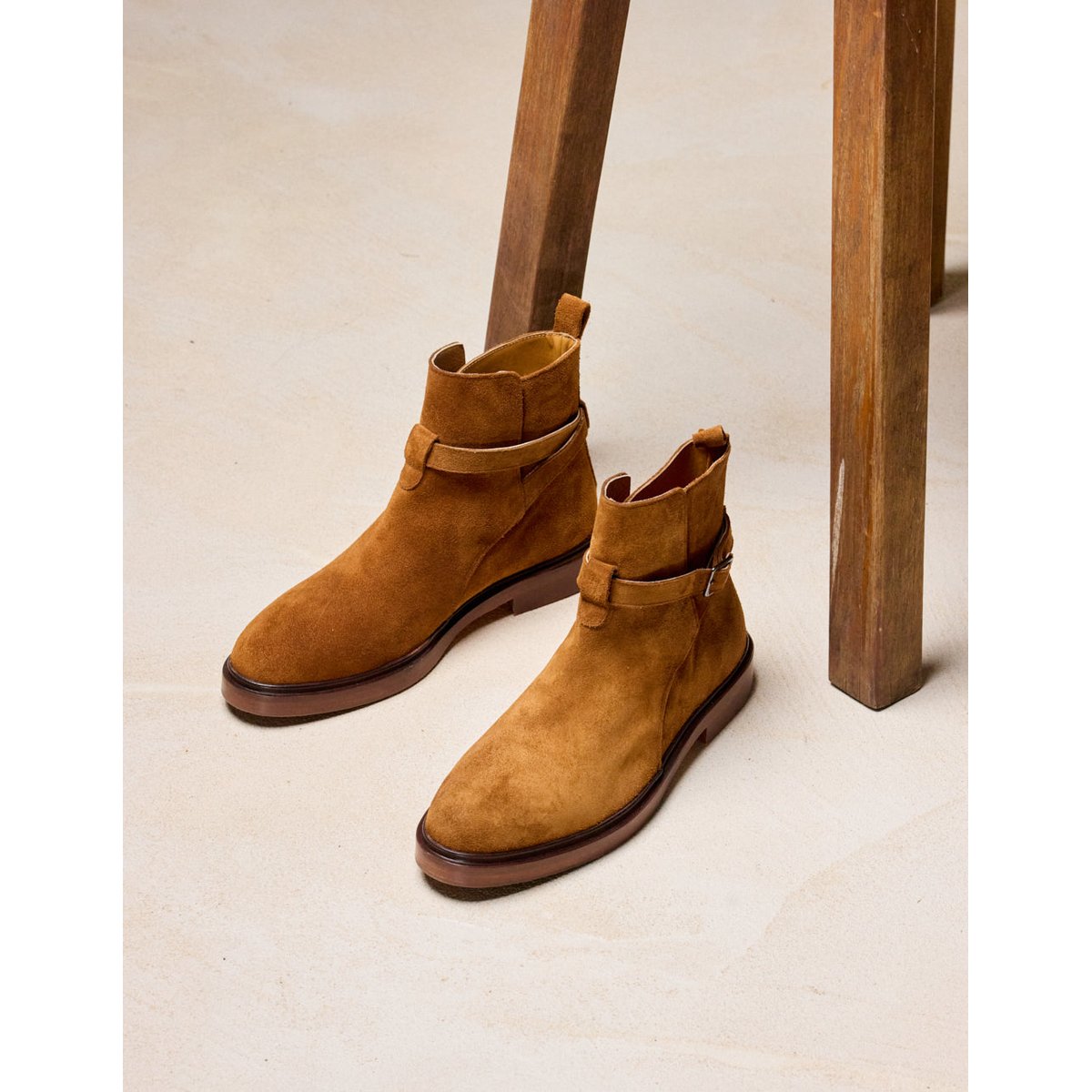 Bottines GAETAN cognac, ODAJE