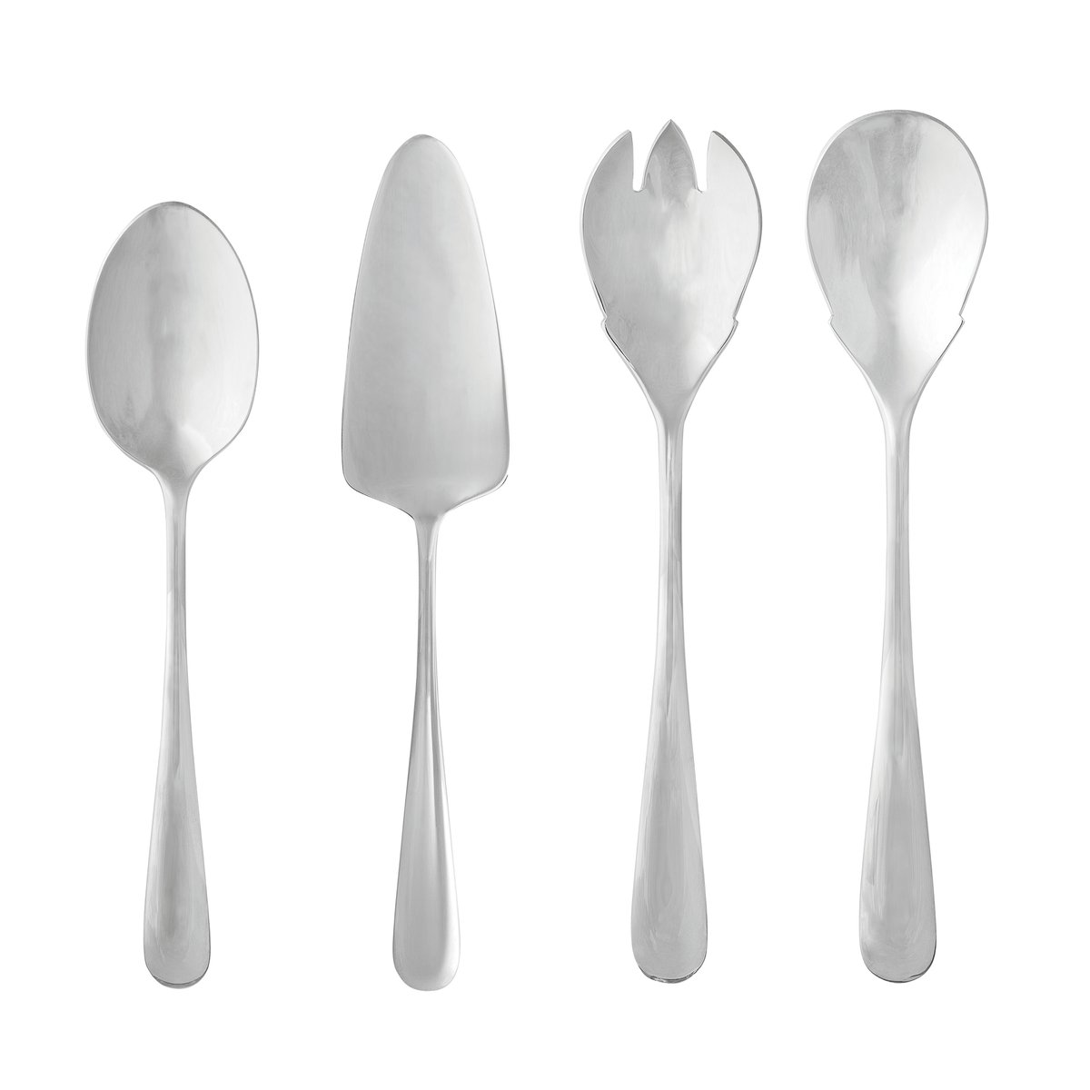Couvers de service 4 pièces LUMI inox - polished, COSTA NOVA