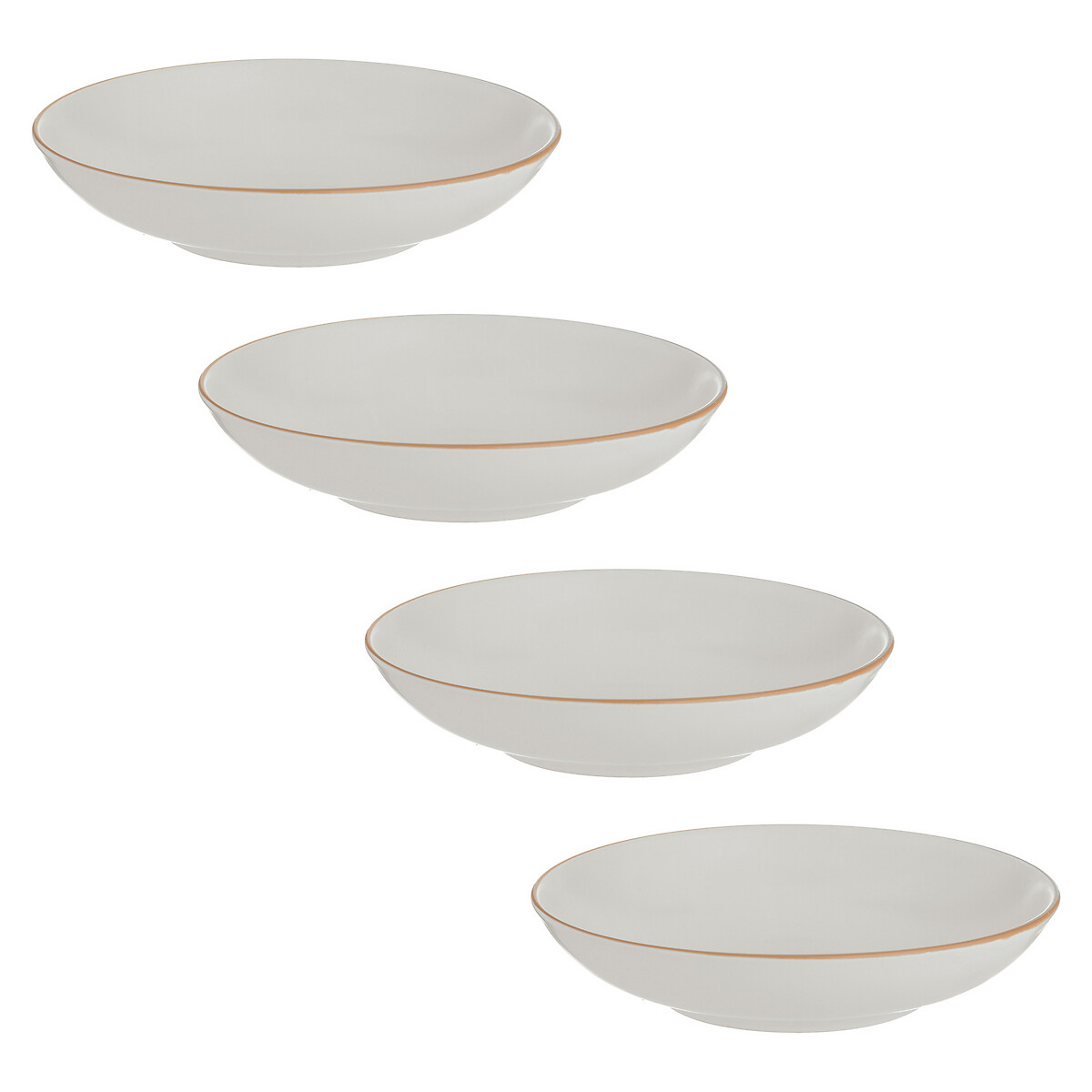 Set of 4 Classic Collection Cream Pasta Bowls cream, MASON CASH