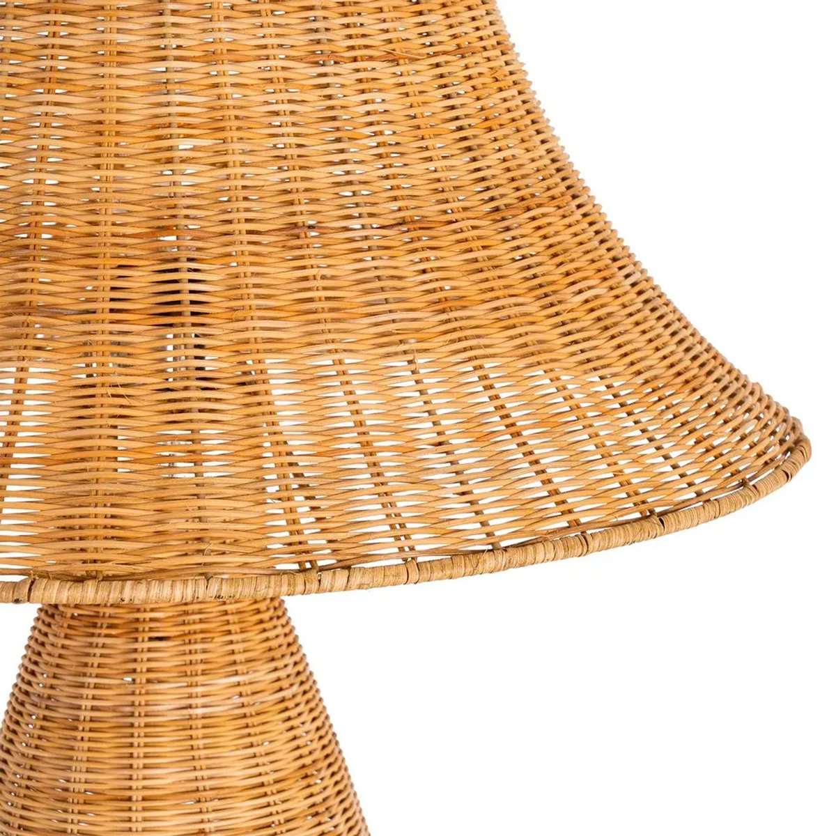 Lampadaire rotin tressé 60x60x118.5cm bois, WADIGA