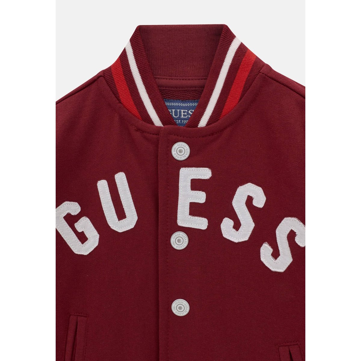 Veste Bomber rouge foncé, GUESS KIDS