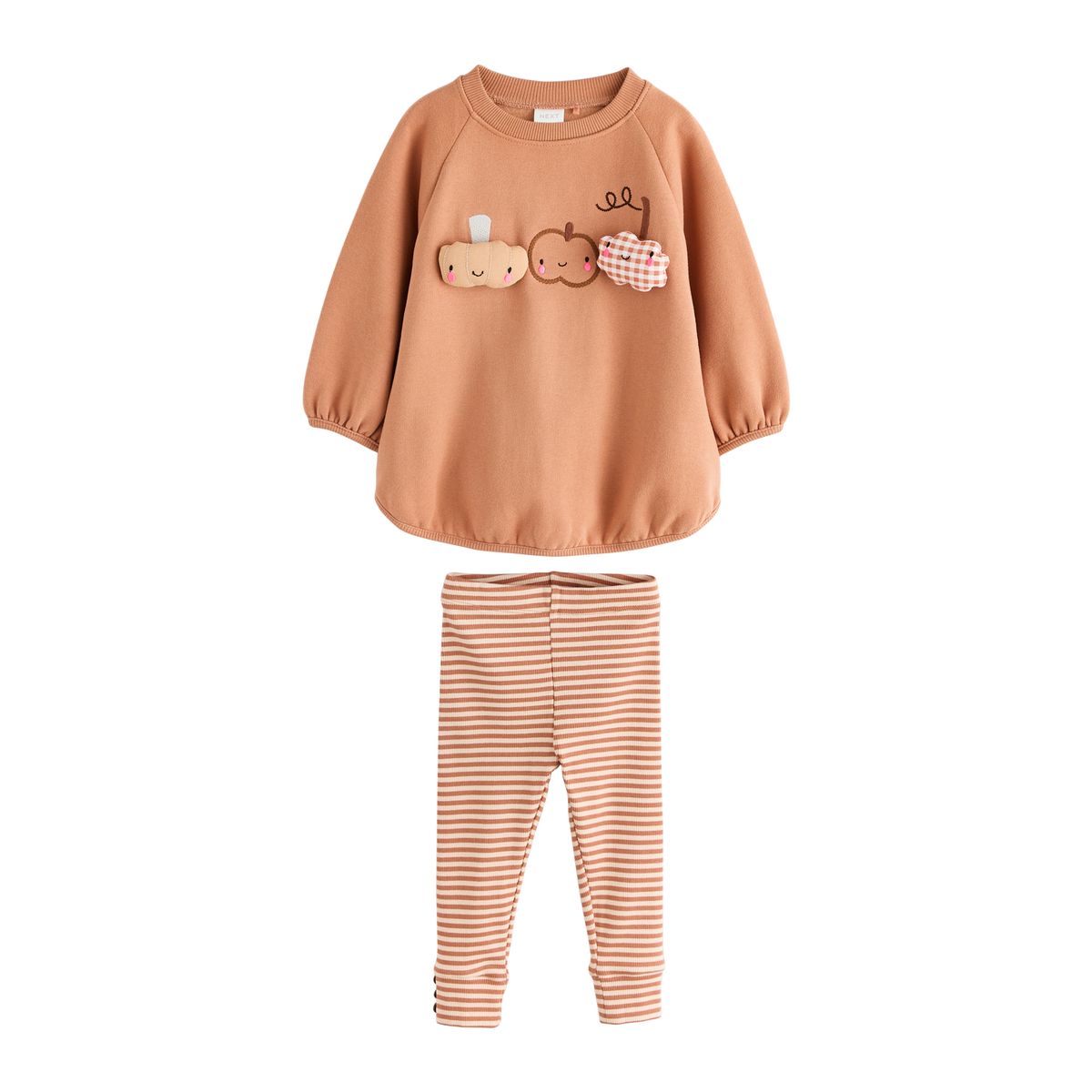 Ensemble sweat et legging petite citrouille orange, NEXT