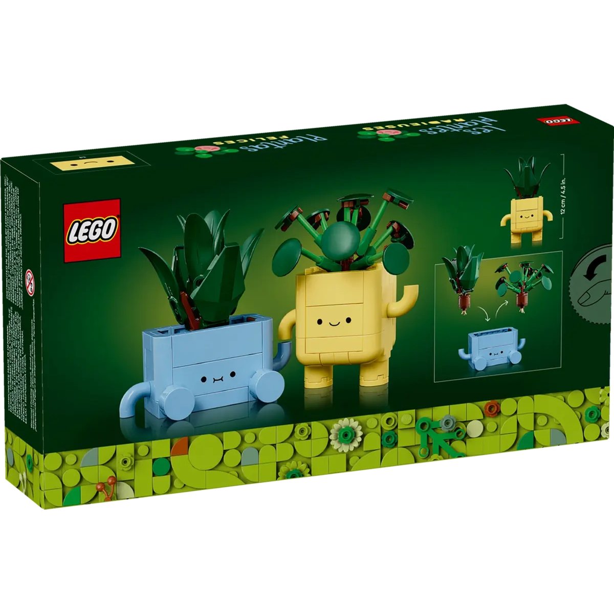 LEGO Icons - Petites Plantes Souriantes - 10349 : Créez votre Jardin d'Intérieur multicolore, LEGO