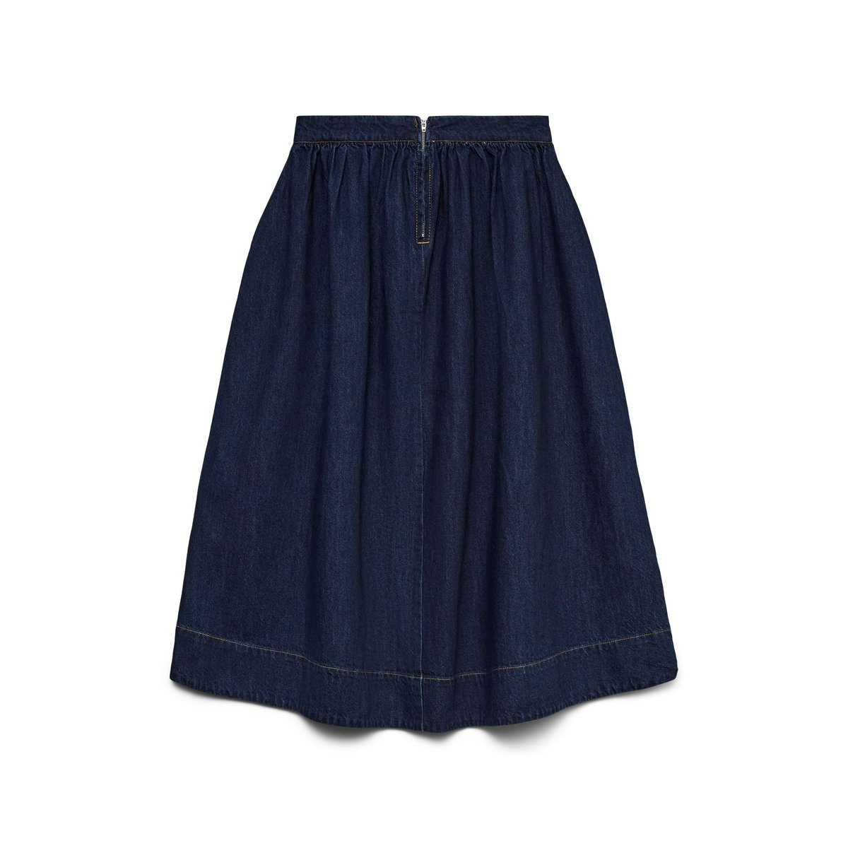 Jupe En Denim dark blue denim, VERO MODA
