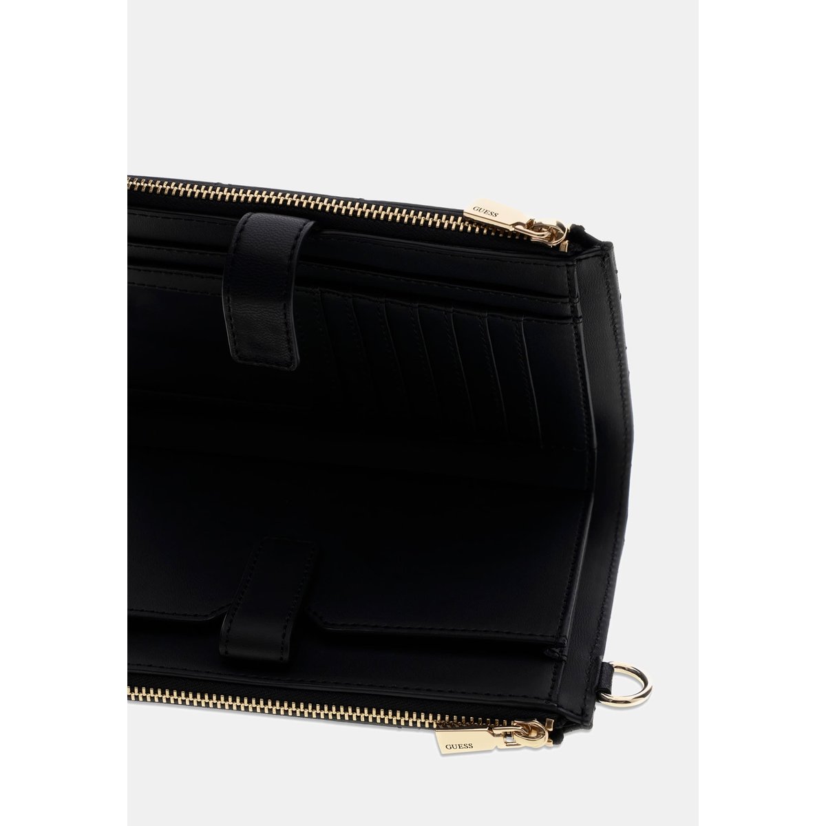 Organiseur Zippé Juliette noir, GUESS