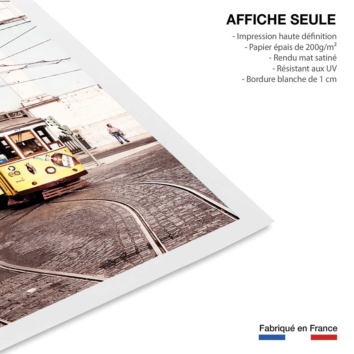 Affiche welcometoportugal tram24 affiche seule, HEXOA