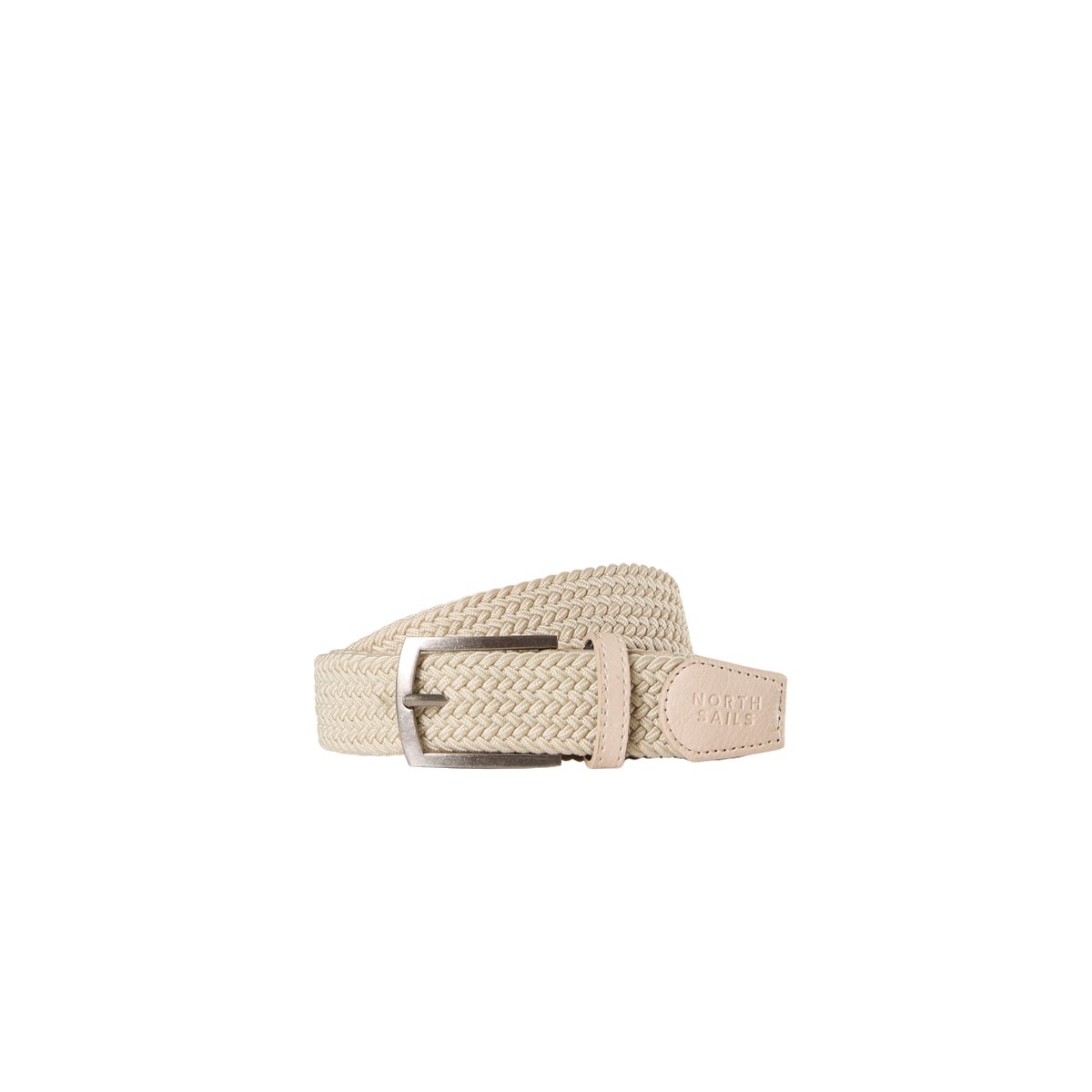 Ceinture tissée extensible beige, NORTH SAILS