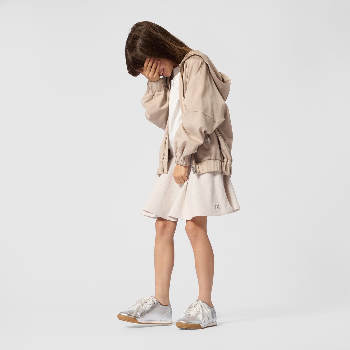 Cardigan à capuche poussiere, DKNY