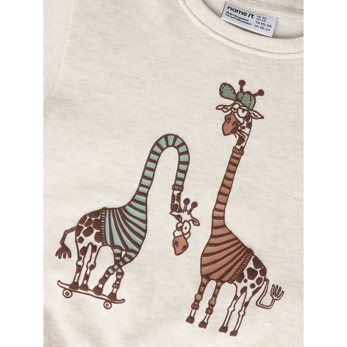 Sweat-Shirt peyote melange, NAME IT