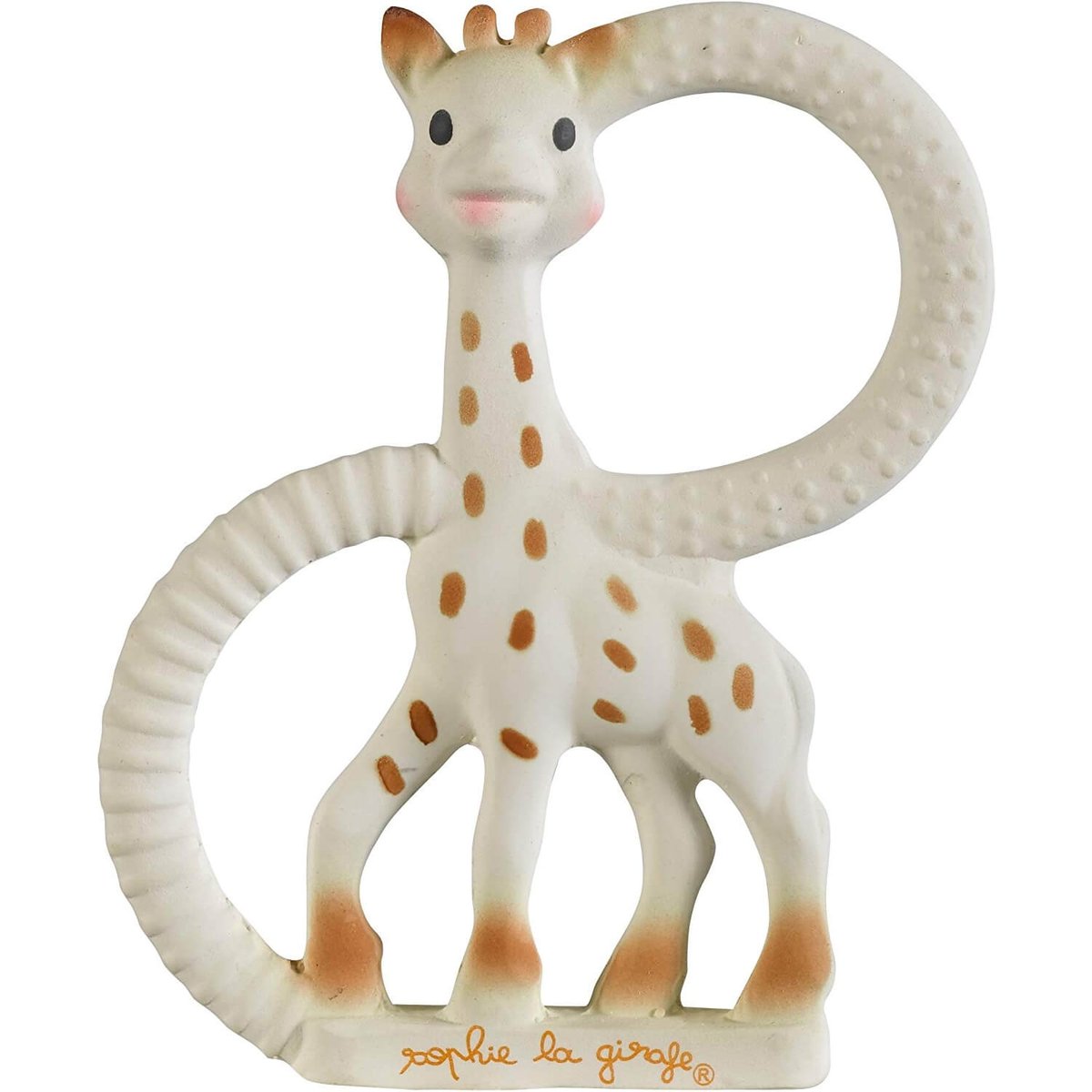 Anneau de dentition So'Pure Sophie la girafe beige, VULLI