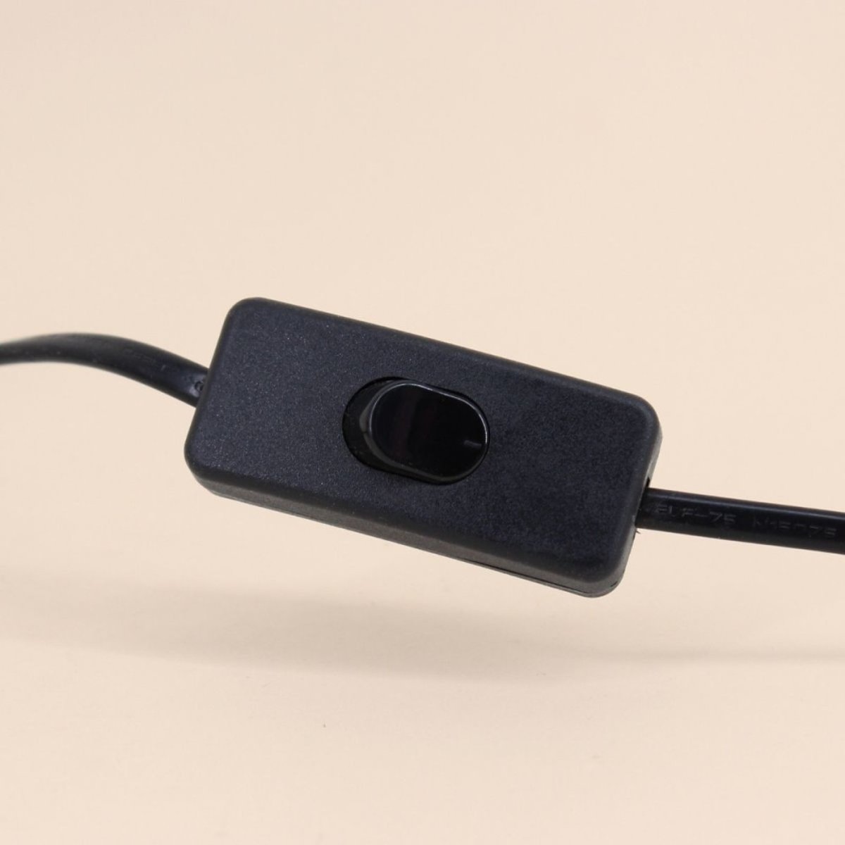 Lampe à poser moderne en métal noir 35cm noir, ORNAMI