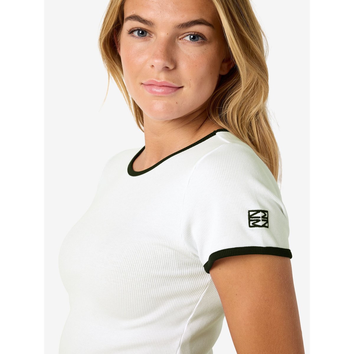 T-Shirt bright white, NOISY MAY