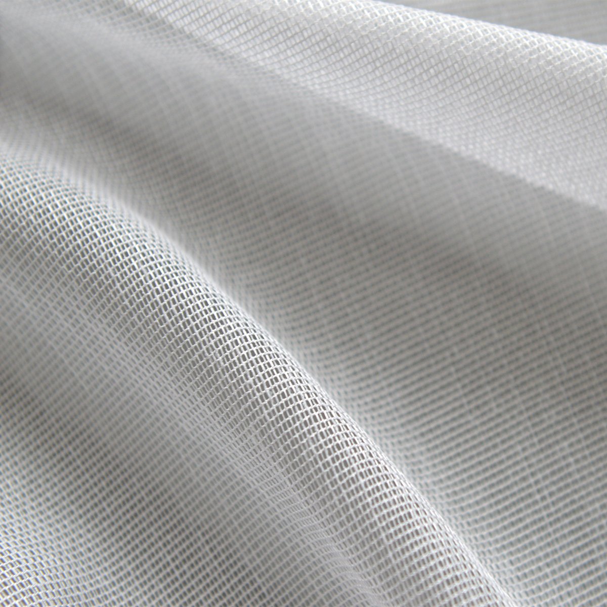 Voilage fantaisie Beluga - QABANE blanc, HOME MAISON