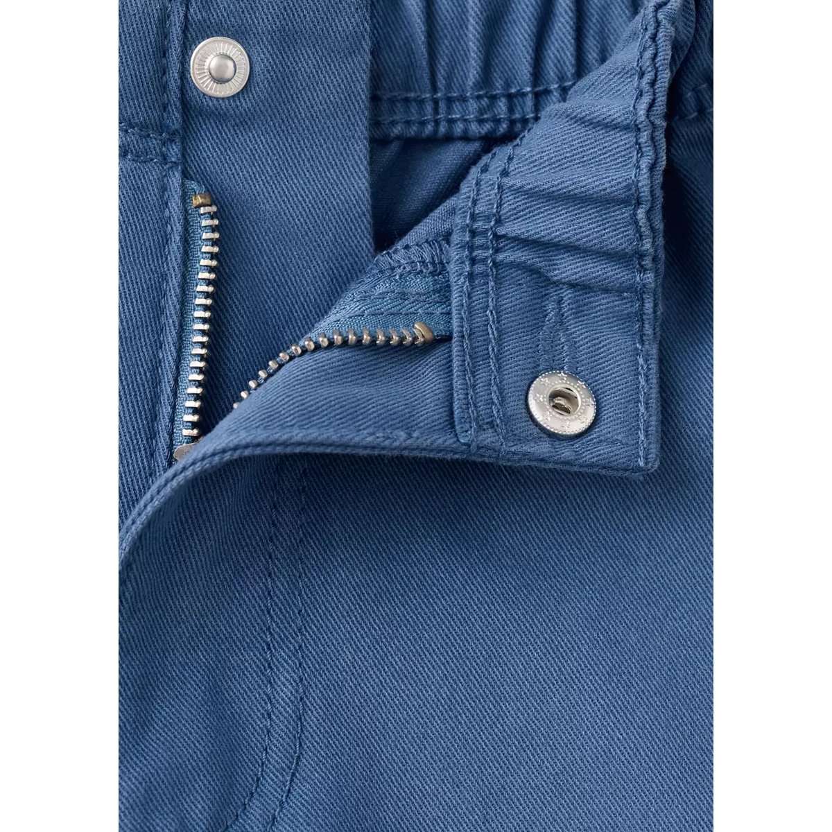 Bermuda coton cargo bleu porcelaine, MANGO KIDS