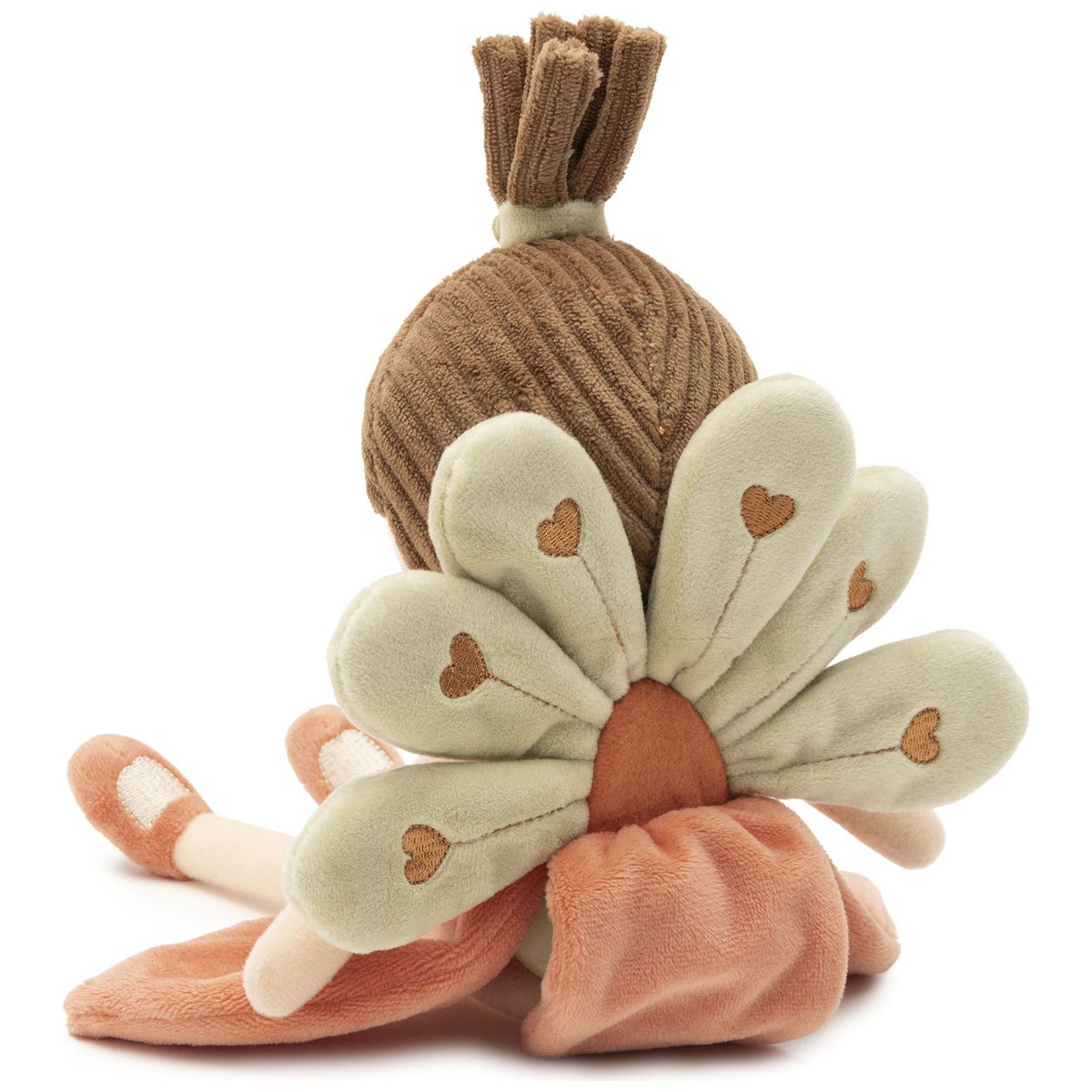 Poupée souple beige, rose, vert, JOLLEIN