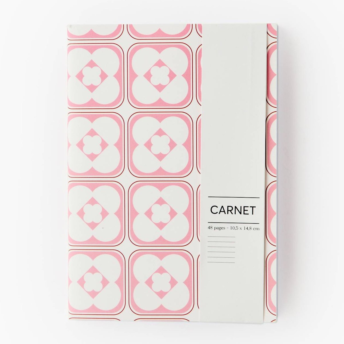 Carnet A6, 48 pages pink, MONOPRIX