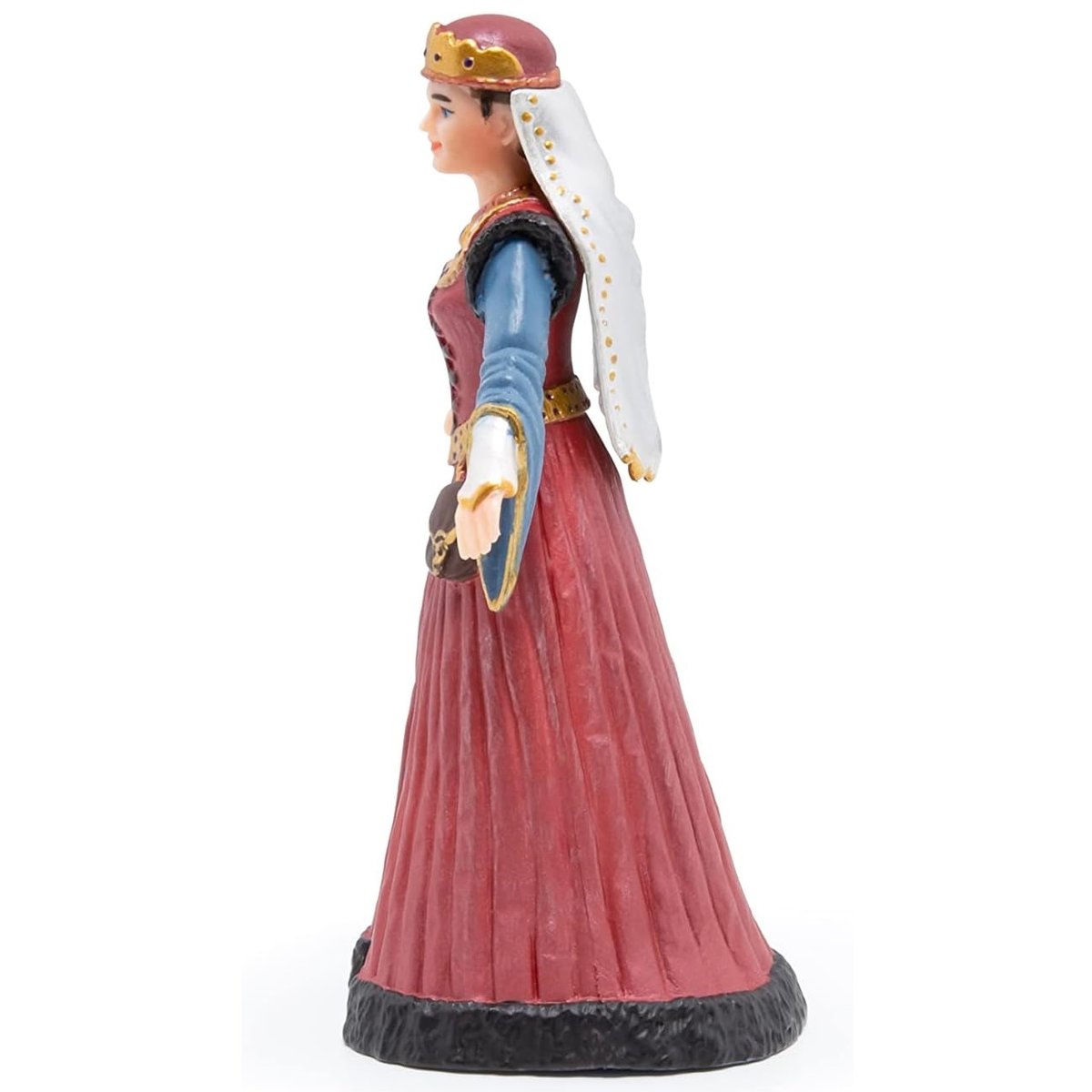 Figurine Reine médiévale rouge, PAPO
