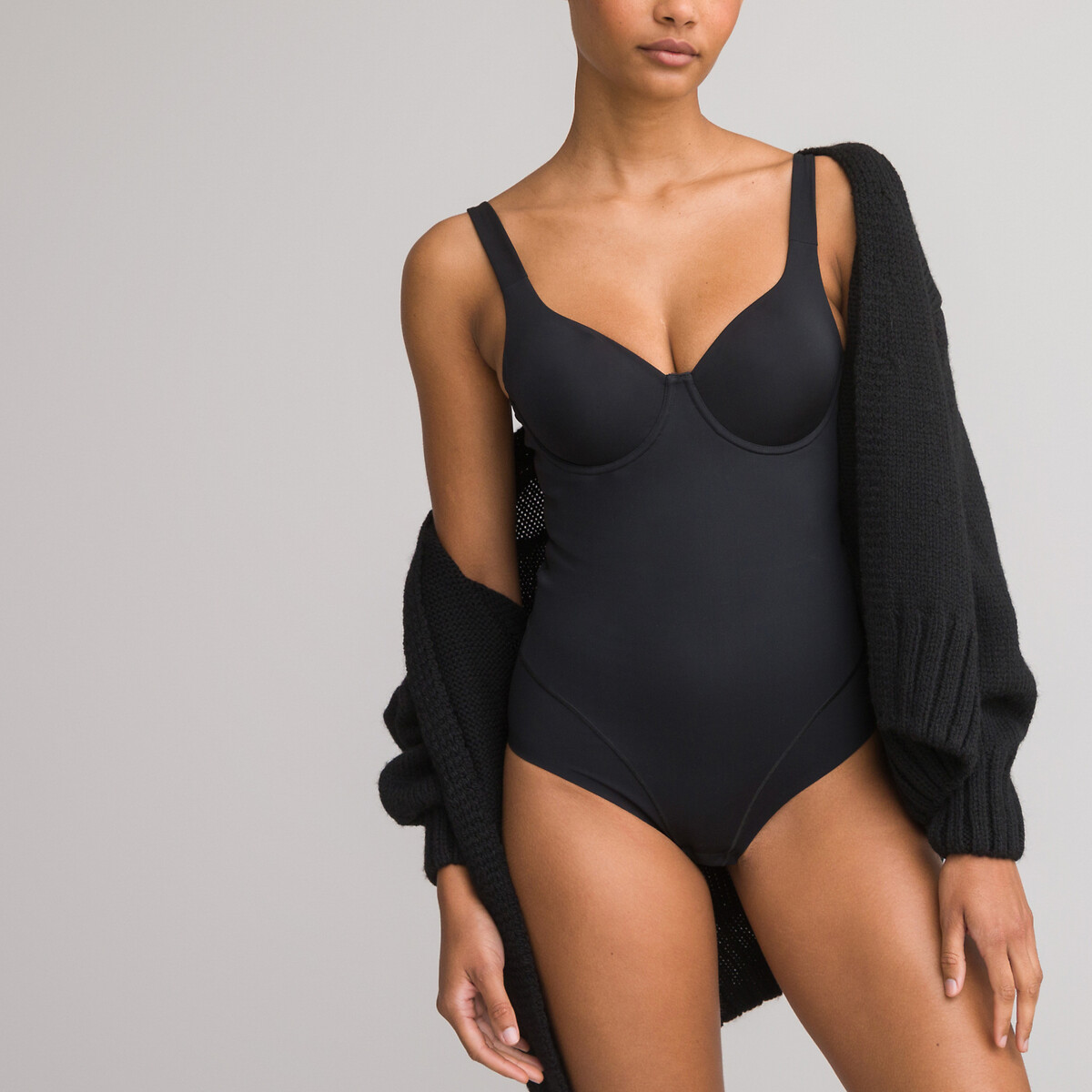 Miederbody, starker Shaping-Effekt schwarz, LA REDOUTE COLLECTIONS