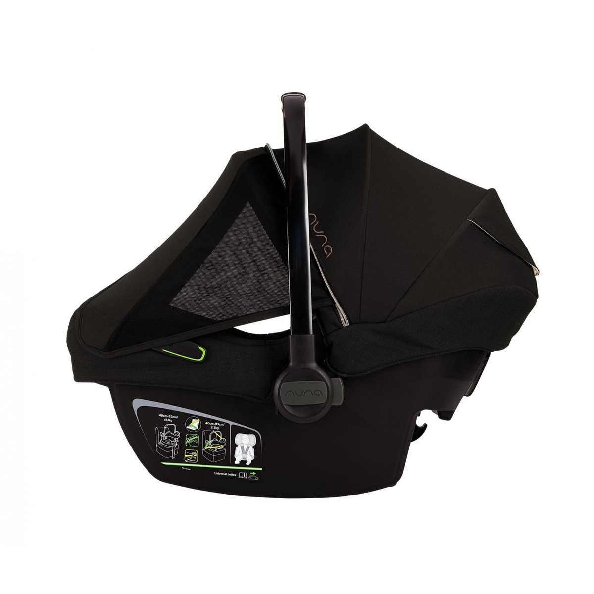 Siège auto i-Size PIPA Next noir, NUNA