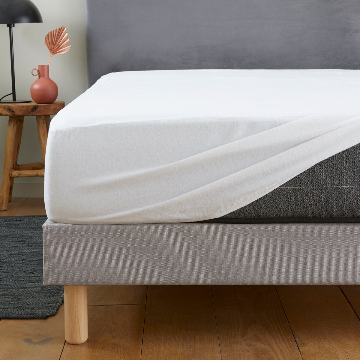 Protège Matelas Leader blanc, DODO