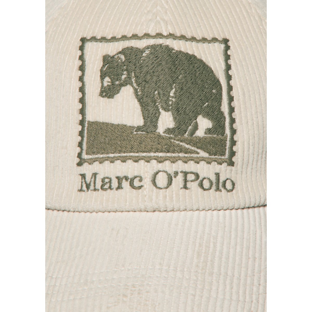 Cord-Cap en coton bio gris, MARC O'POLO