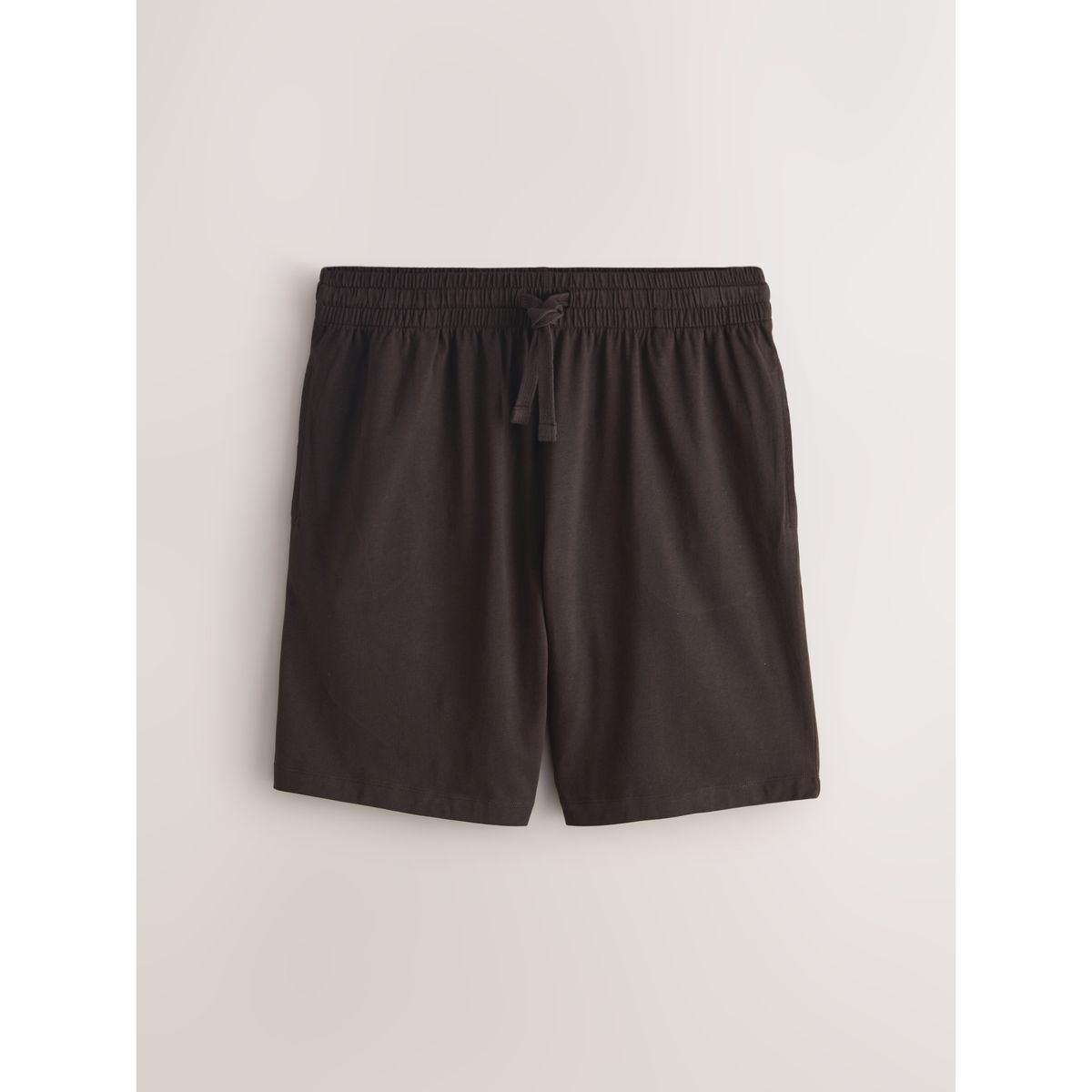 Pyjama en jersey à manches courtes, lot de 3 noir/marron/neutre, NEXT