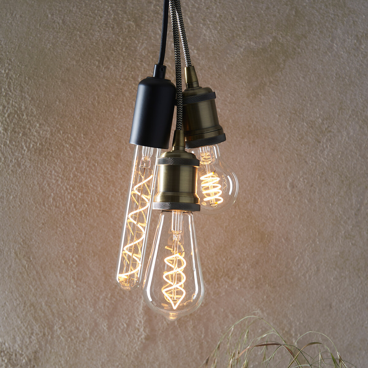 Spindle E27 4W LED Tubular Bulb in Warm White transparent, ÉDITÉ