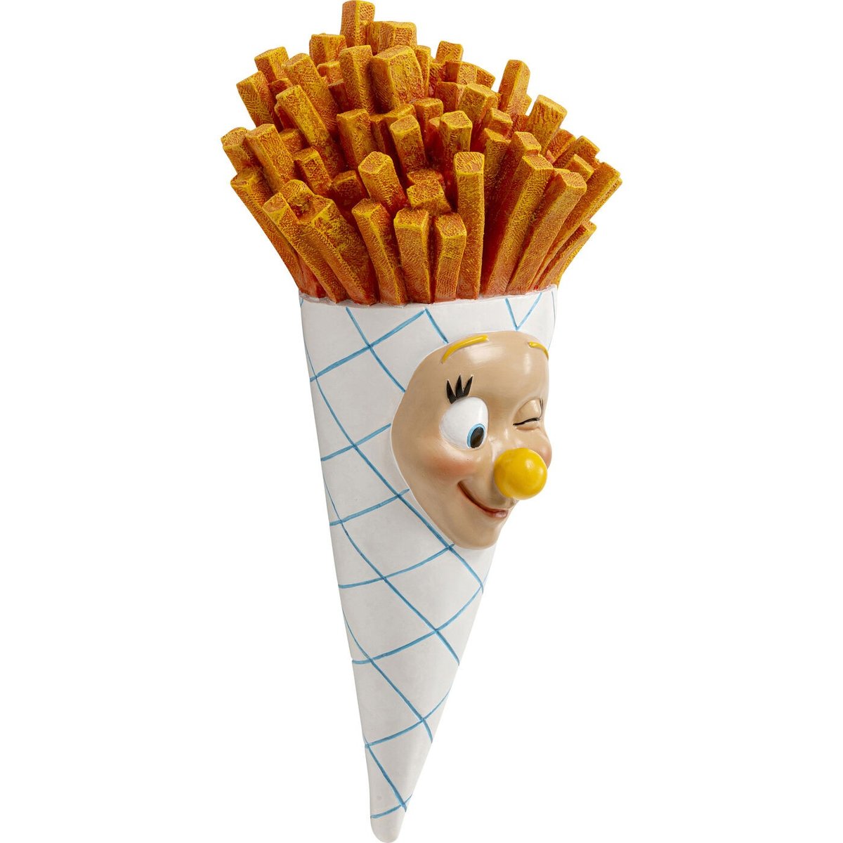 Déco murale cornet de frites multicolore, KARE DESIGN