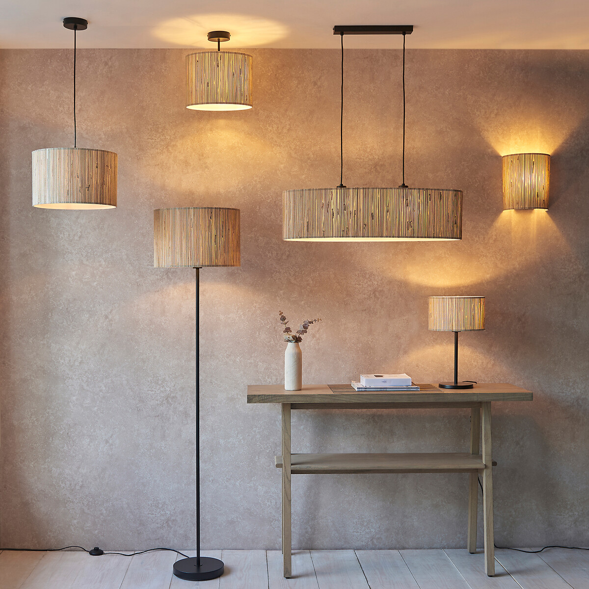 Lydia Seagrass Wall Light black, ÉDITÉ
