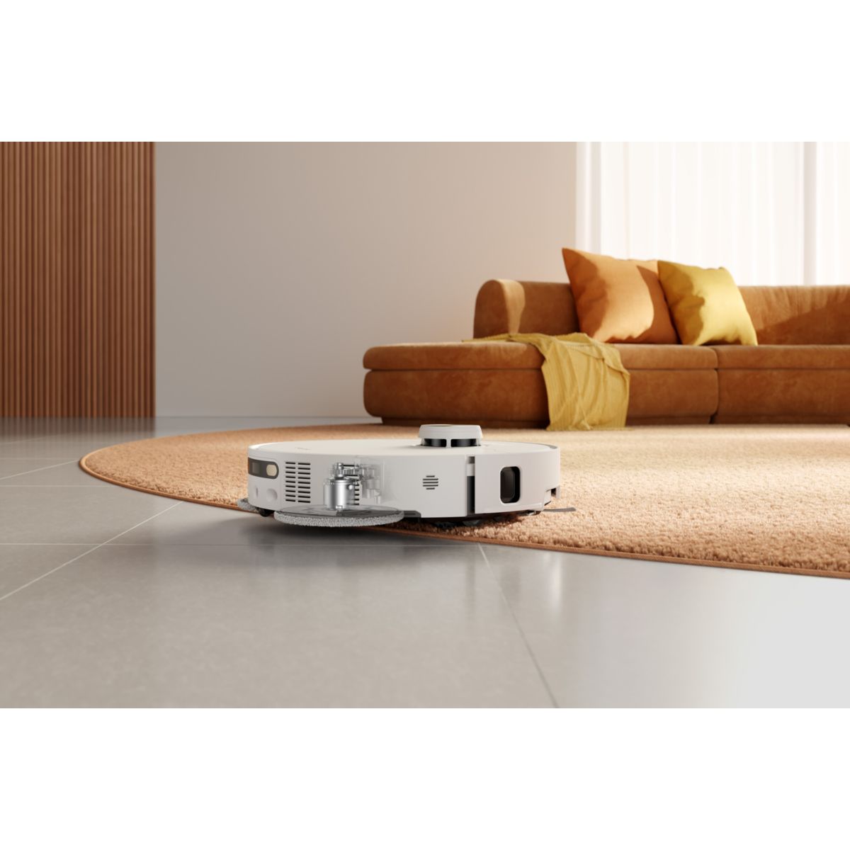 Robot Aspirateur Laveur L50s Pro Ultra White couleur unique, DREAME