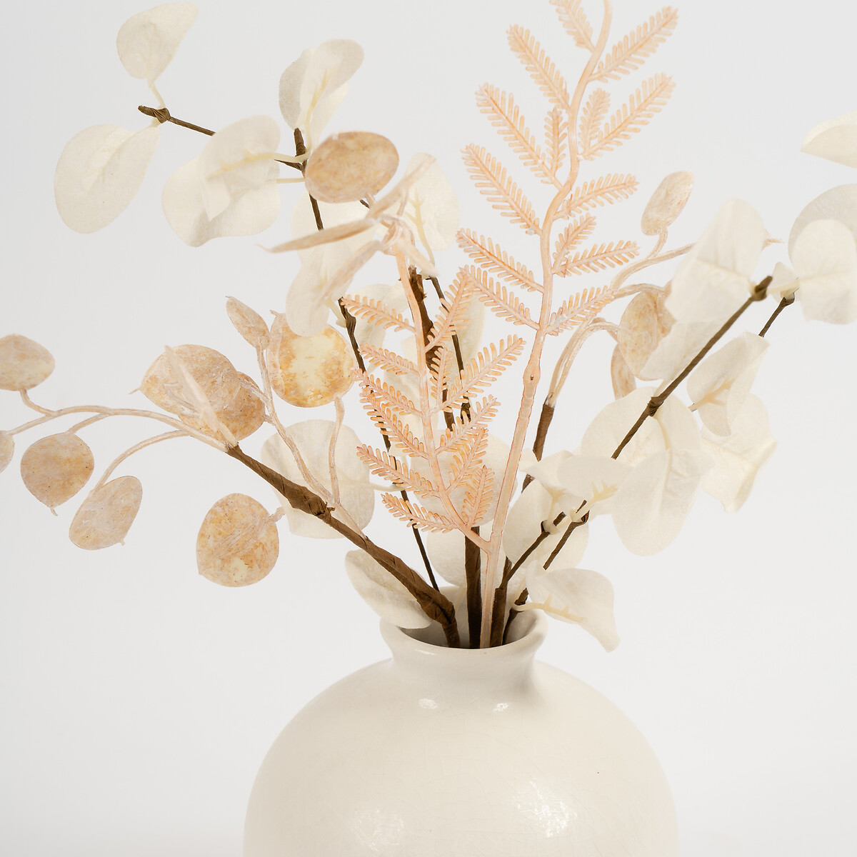 32cm Honesty Arrangement white, SO'HOME