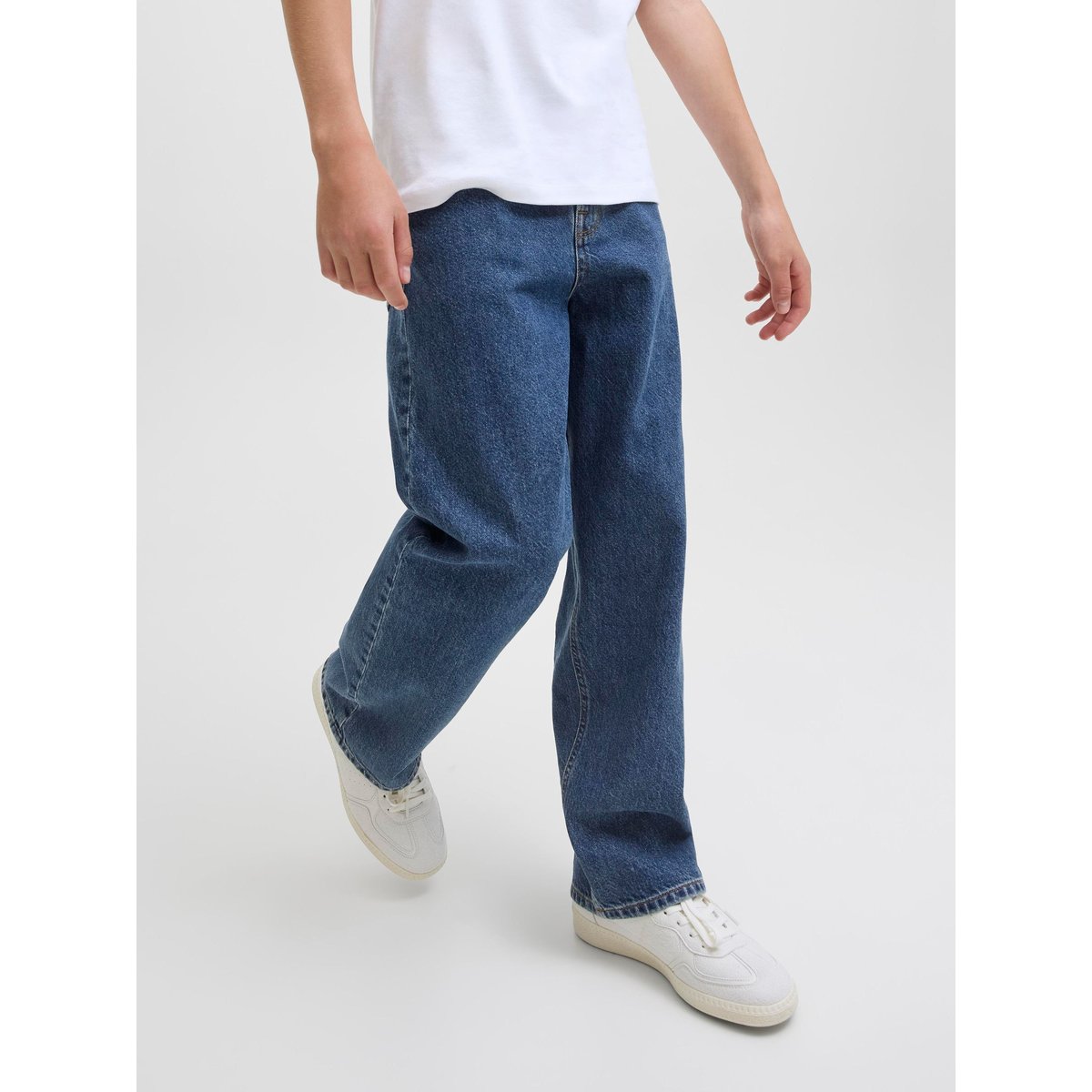 Jean Baggy Fit blue denim, JACK & JONES JUNIOR