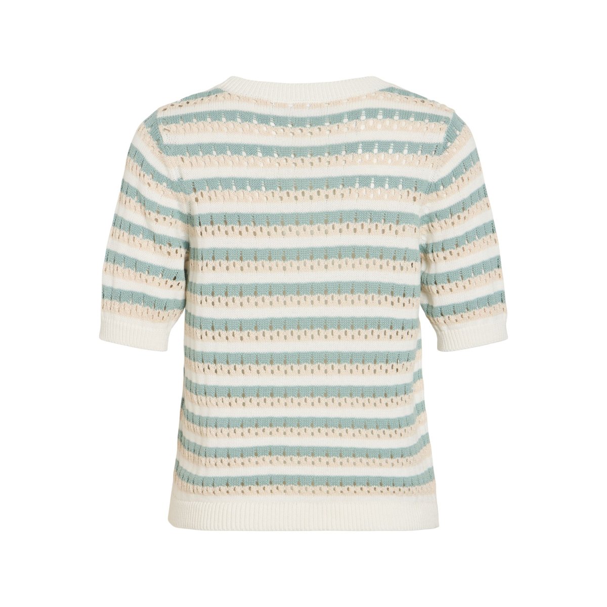 Top En Maille blanc - snow white1, VILA