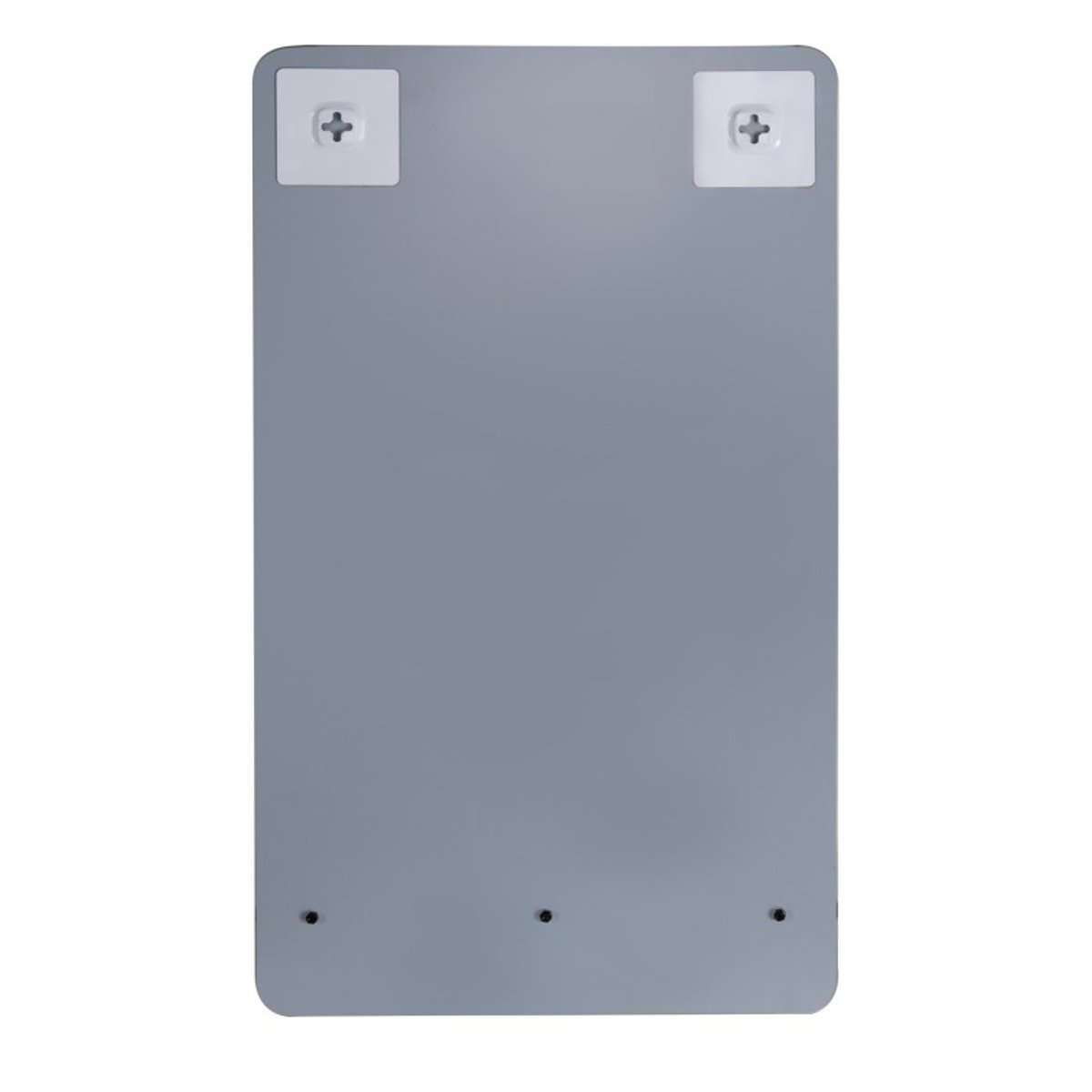 Ensemble lave-mains avec rangement latéral et miroir tablette HAMPTON blanc brillant, MOB IN