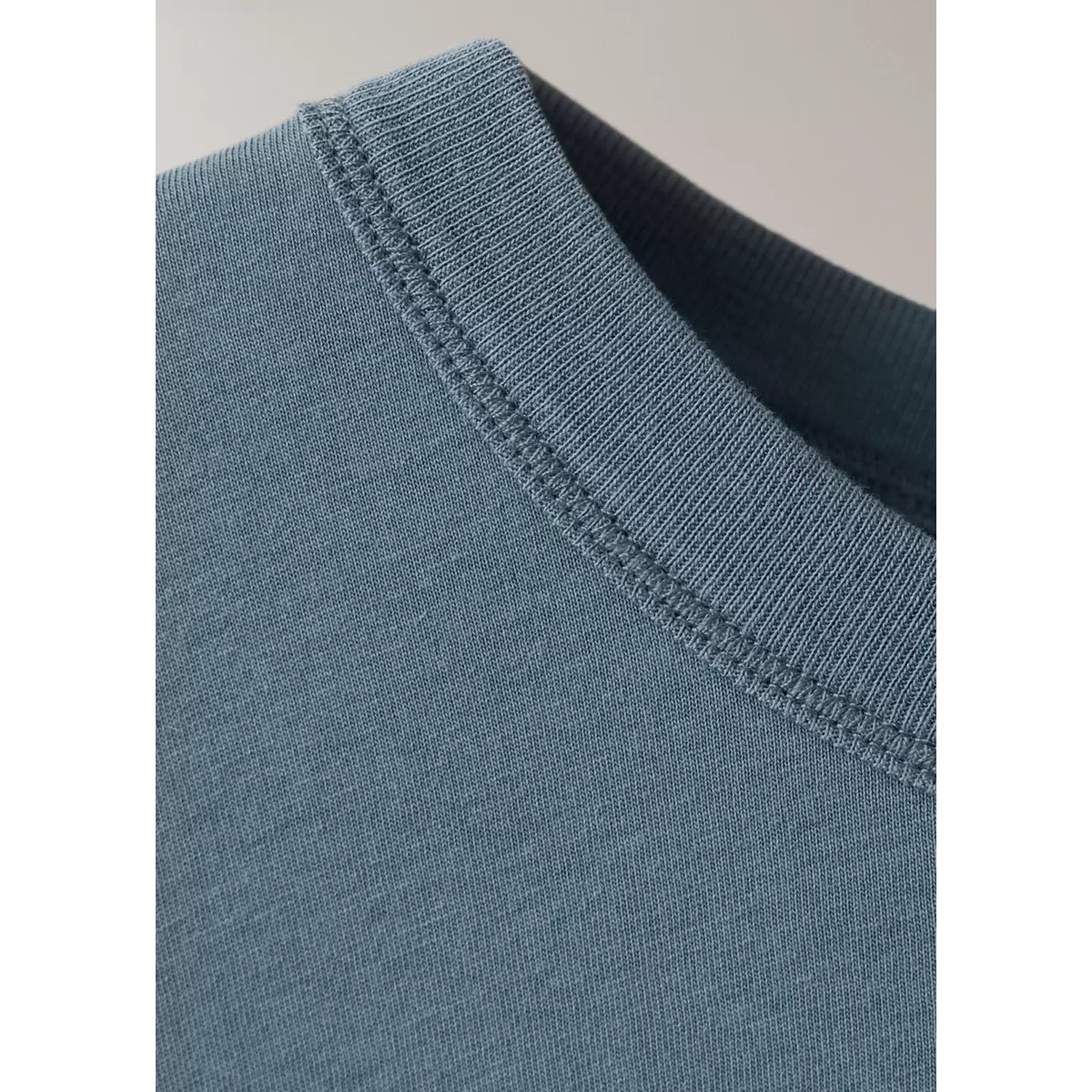 T-shirt de pyjama 100 % coton bleu, MANGO