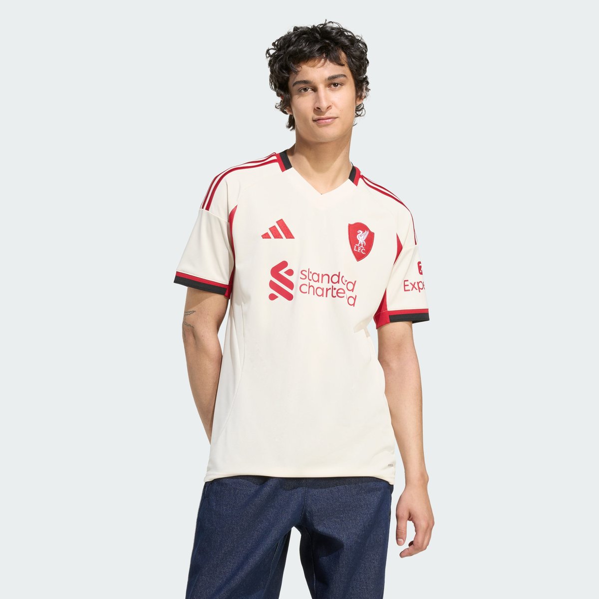 Maillot Extérieur Liverpool Fc 25/26 Maillot Extérieur Liverpool Fc 25/26 wonder white, adidas Performance