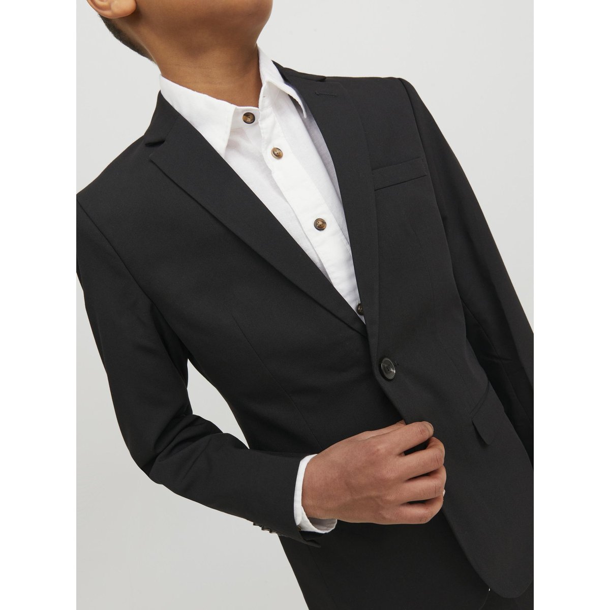 Blazer Croisé Et Pantalon De Tailleur black 1, JACK & JONES JUNIOR